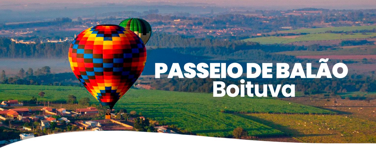 Passeio de Balão em Boituva