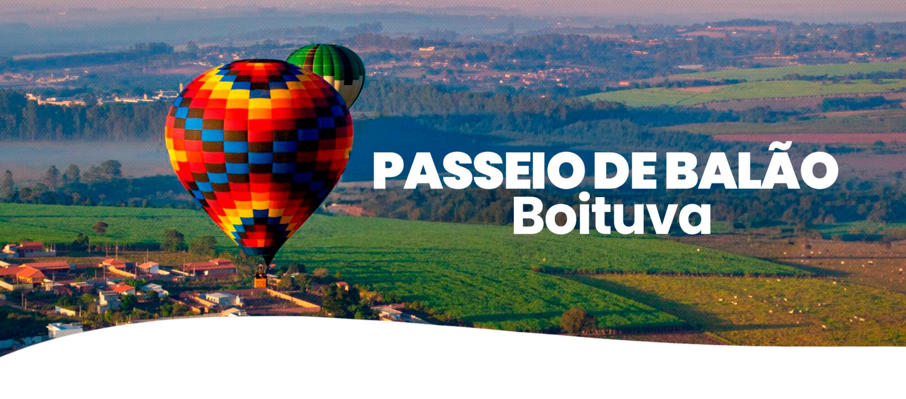 Passeio de Balão em Boituva